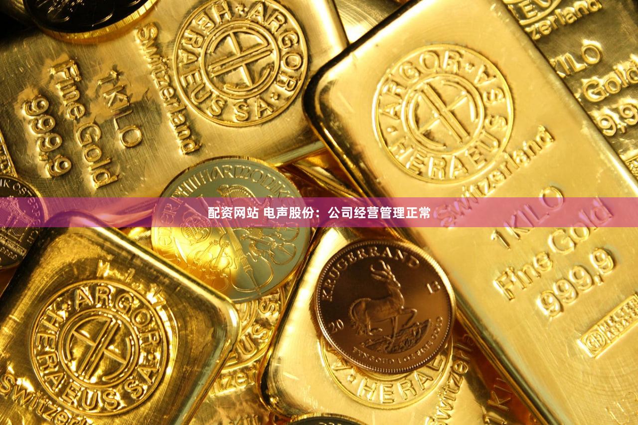 配资网站 电声股份：公司经营管理正常