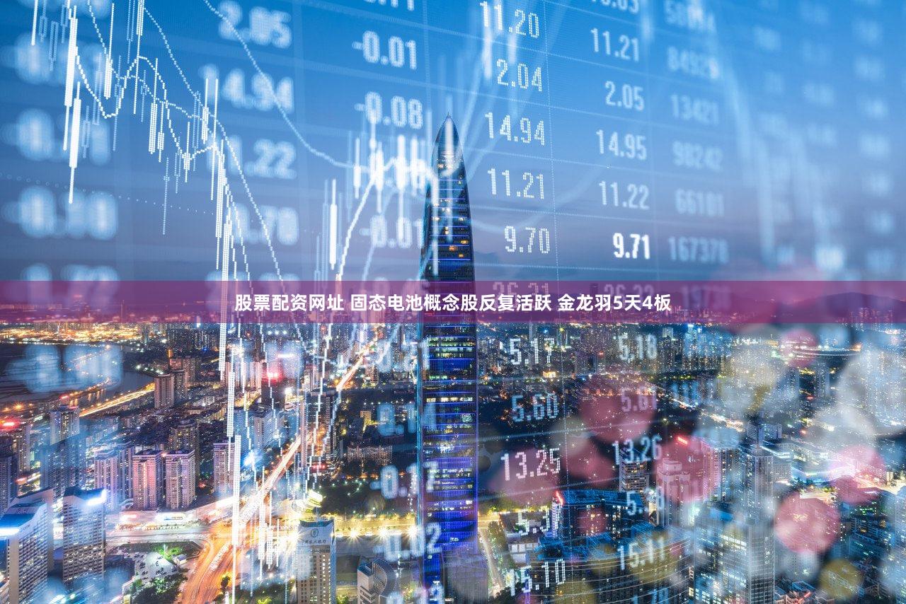 股票配资网址 固态电池概念股反复活跃 金龙羽5天4板