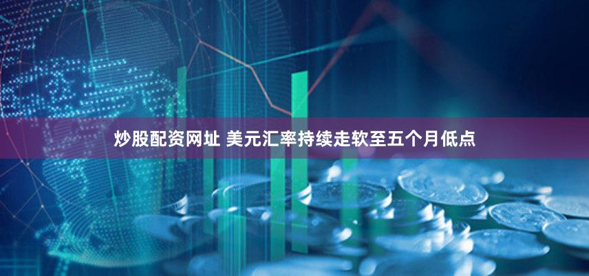 炒股配资网址 美元汇率持续走软至五个月低点