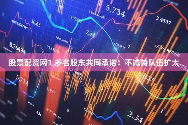 股票配资网1 多名股东共同承诺！不减持队伍扩大