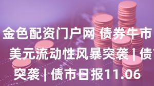金色配资门户网 债券牛市空间打开，美元流动性风暴突袭 | 债市日报11.06