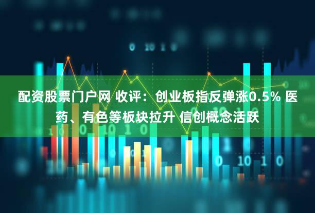配资股票门户网 收评：创业板指反弹涨0.5% 医药、有色等板块拉升 信创概念活跃